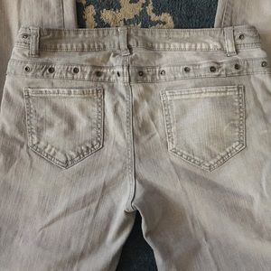 Mossimo light grey skinny jeans